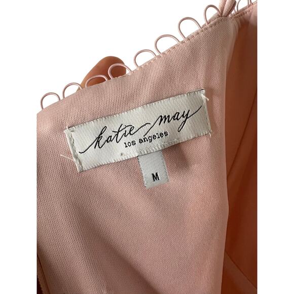 Katie May Yasmin Trumpet Gown Maxi Dress Guest Formal Wedding Elegant Party M - Picture 9 of 12